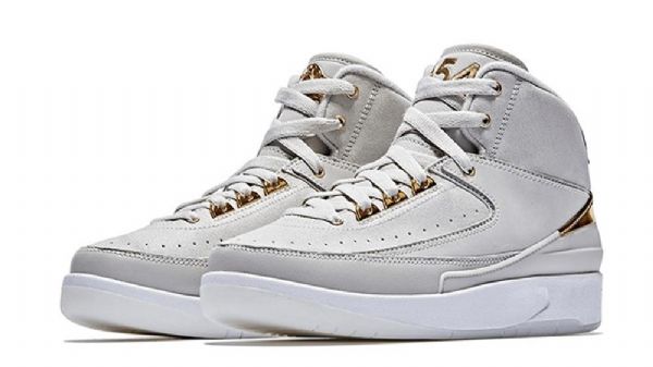 Nike Air Jordan 2 Quai 54 Creme Sko Til Mænd Khaki