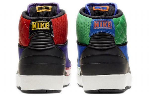 Nike Air Jordan 2 Retro Basketball Sko Til Damer Flerfarvet