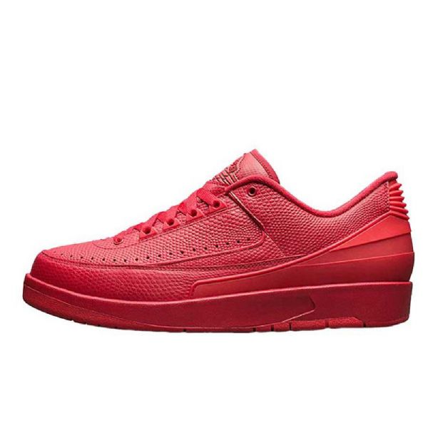 Nike Air Jordan 2 Retro Low Tops Sko Til Mænd Rød