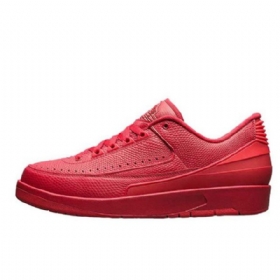 Nike Air Jordan 2 Retro Low Tops Sko Til Mænd Rød