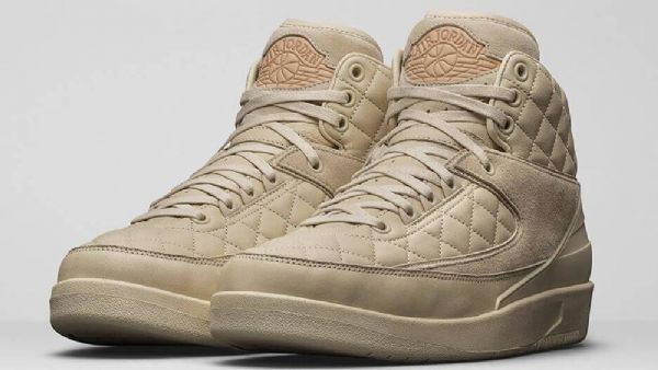 Nike Just Don Air Jordan 2 Cream Sko Til Mænd Brun