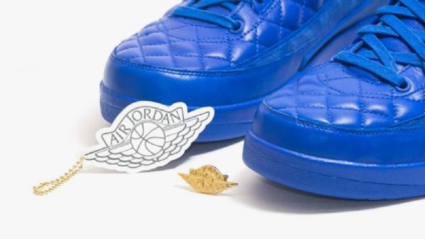 Nike Just Don Air Jordan 2 Retro Bright Sko Til Mænd Blå
