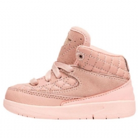 Nike Just Don Air Jordan 2 Retro Td Sko Til Børn Orange