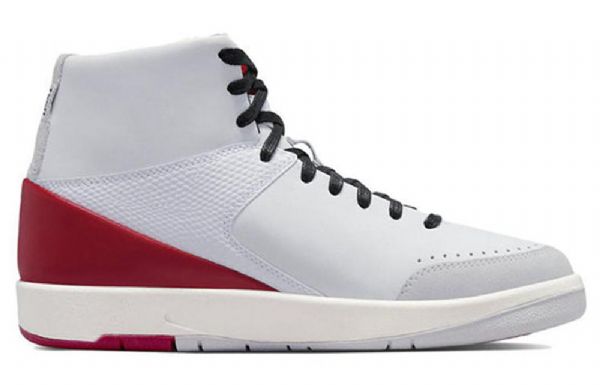 Nike Nina Chanel Abney Air Jordan 2 Retro Se Basketball Sko Til Mænd Hvid Rød