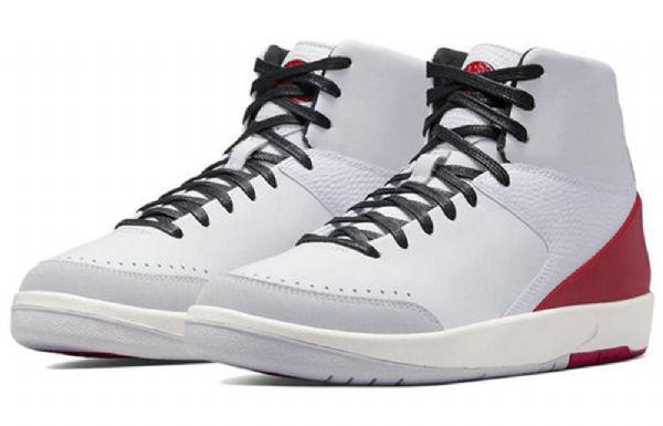 Nike Nina Chanel Abney Air Jordan 2 Retro Se Basketball Sko Til Mænd Hvid Rød