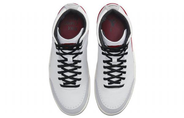 Nike Nina Chanel Abney Air Jordan 2 Retro Se Basketball Sko Til Mænd Hvid Rød