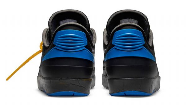 Nike Off-white Air Jordan 2 Low Tops Sko Til Damer Sort