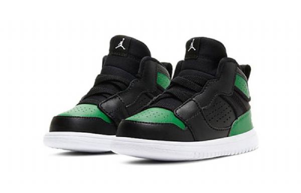 Nike Air Jordan Access Sko Til Børn Sort Grøn