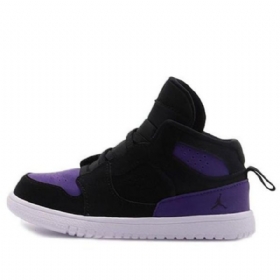 Nike Air Jordan Access Sko Til Børn Sort Lilla