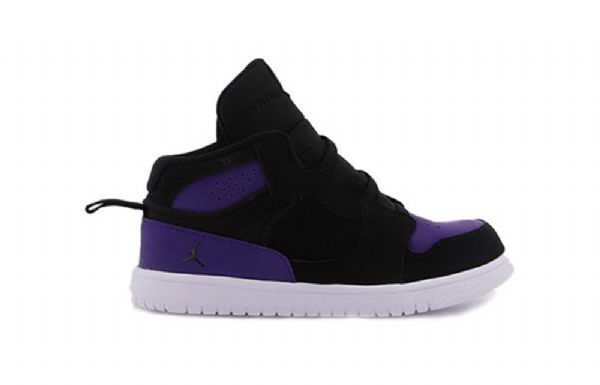Nike Air Jordan Access Sko Til Børn Sort Lilla