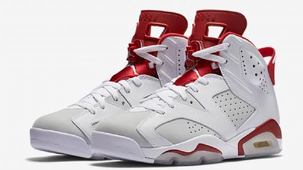 Nike Air Jordan 6 Alternative Sko Til Mænd Hvid