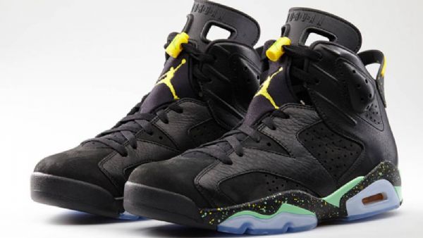 Nike Air Jordan 6 Brazil Pack Sko Til Mænd Sort