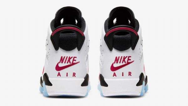 Nike Air Jordan 6 Carmine Gs Sko Til Damer Flerfarvet