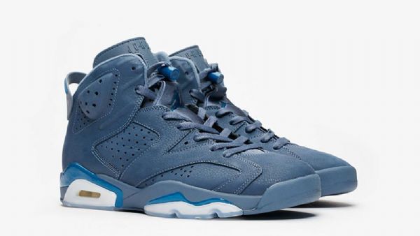 Nike Air Jordan 6 Diffused Sko Til Mænd Blå