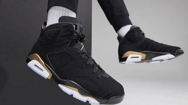 Nike Air Jordan 6 Dmp Sko Til Mænd Sort
