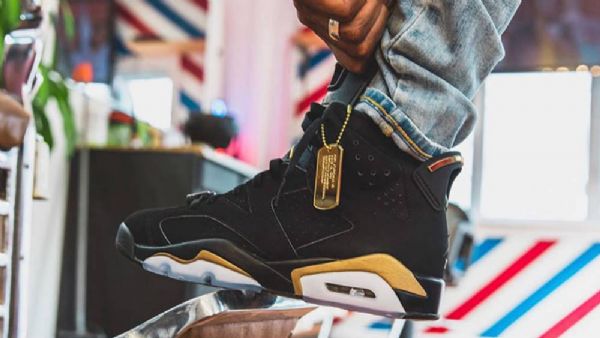 Nike Air Jordan 6 Dmp Sko Til Mænd Sort