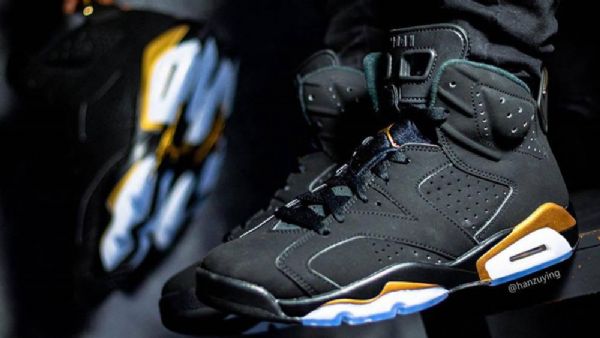 Nike Air Jordan 6 Dmp Sko Til Mænd Sort