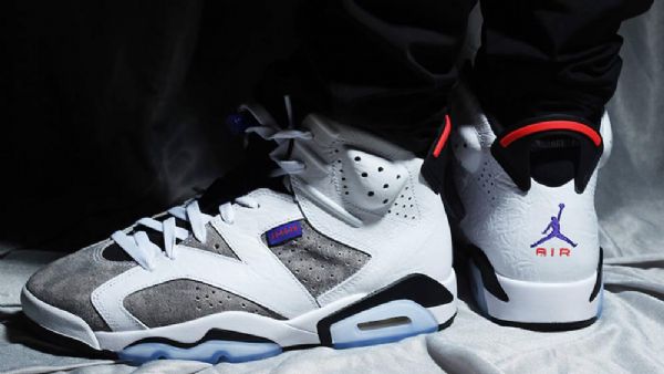 Nike Air Jordan 6 Flint Sko Til Mænd Grå