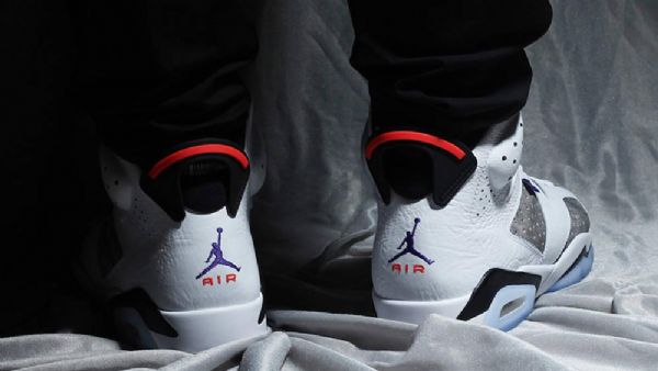 Nike Air Jordan 6 Flint Sko Til Mænd Grå
