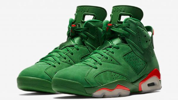 Nike Air Jordan 6 Gatorade Sko Til Mænd Grøn