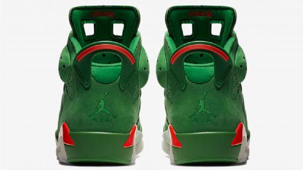 Nike Air Jordan 6 Gatorade Sko Til Mænd Grøn