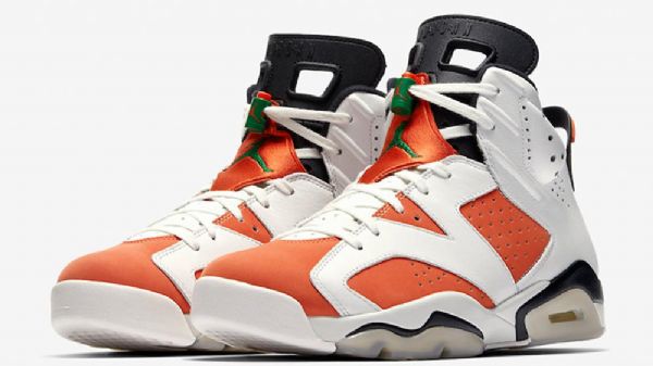 Nike Air Jordan 6 Gatorade Sko Til Mænd Orange
