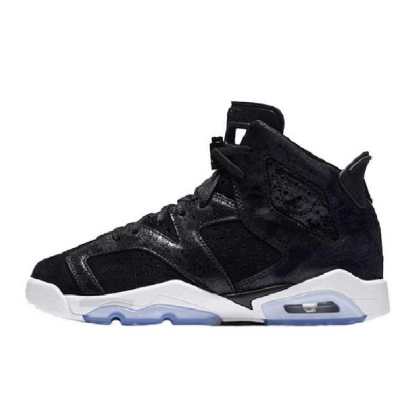 Nike Air Jordan 6 Gg Heiress Ruskindssko Til Mænd Sort