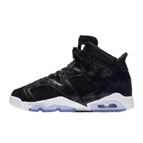 Nike Air Jordan 6 Gg Heiress Ruskindssko Til Mænd Sort
