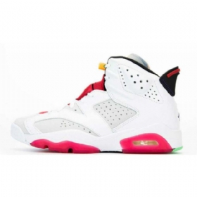 Nike Air Jordan 6 Hare Sko Til Damer Hvid