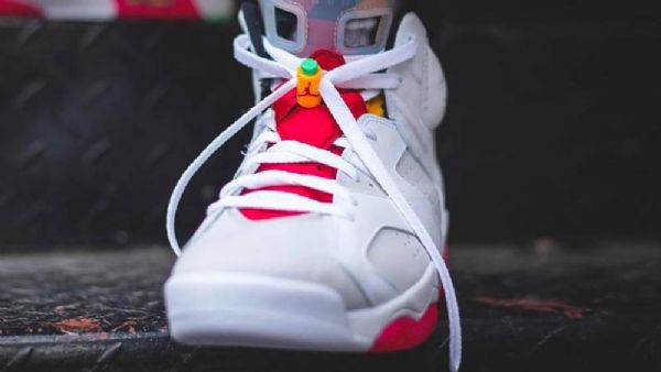 Nike Air Jordan 6 Hare Sko Til Damer Hvid