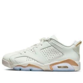 Nike Air Jordan 6 Low Tops Lunar New Year Retro Basketball Sko Til Mænd Khaki