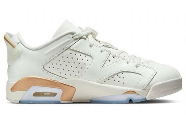 Nike Air Jordan 6 Low Tops Lunar New Year Retro Basketball Sko Til Mænd Khaki