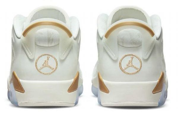 Nike Air Jordan 6 Low Tops Lunar New Year Retro Basketball Sko Til Mænd Khaki