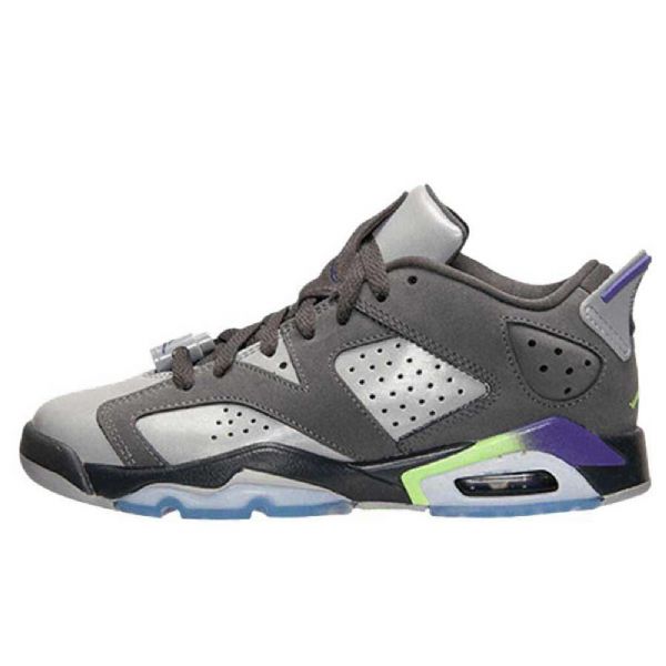 Nike Air Jordan 6 Low Tops Sko Til Mænd Mørkegrå