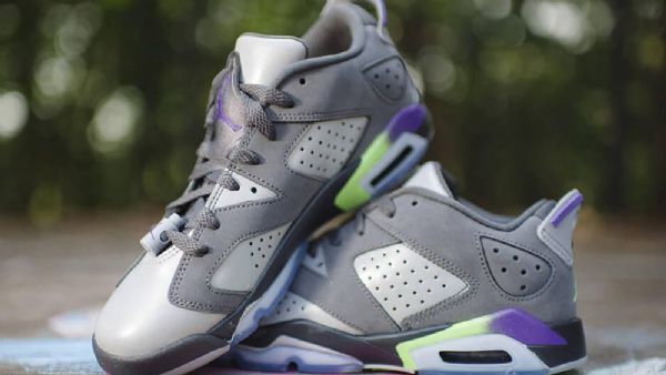 Nike Air Jordan 6 Low Tops Sko Til Mænd Mørkegrå