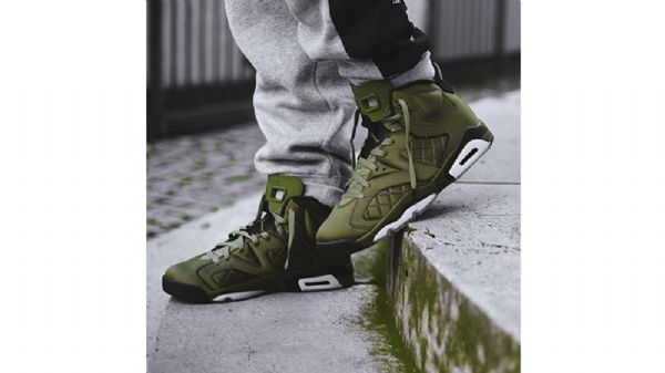 Nike Air Jordan 6 Pinnacle Sko Til Mænd Grøn