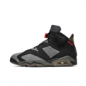 Nike Air Jordan 6 Psg Sko Til Mænd Grå
