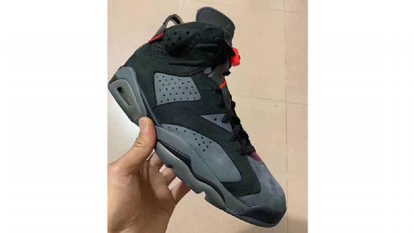 Nike Air Jordan 6 Psg Sko Til Mænd Grå