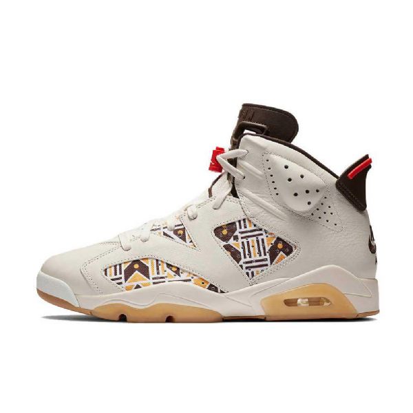 Nike Air Jordan 6 Quai 54 Sko Til Mænd Orange