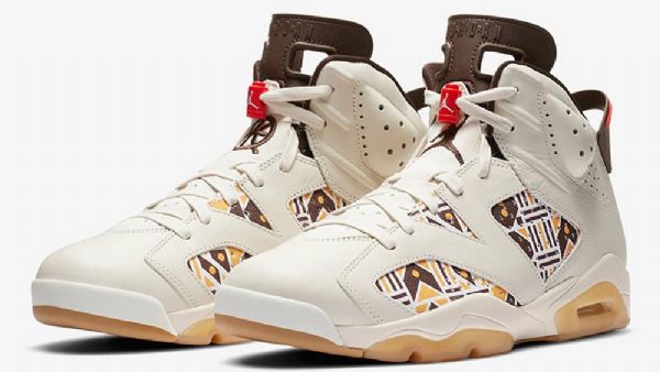 Nike Air Jordan 6 Quai 54 Sko Til Mænd Orange