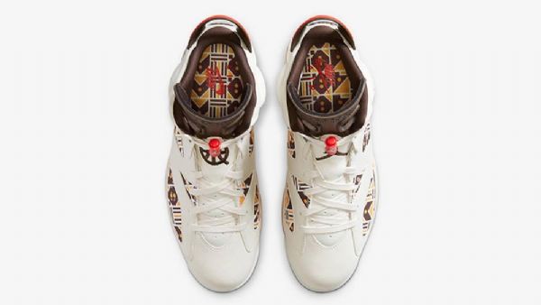Nike Air Jordan 6 Quai 54 Sko Til Mænd Orange