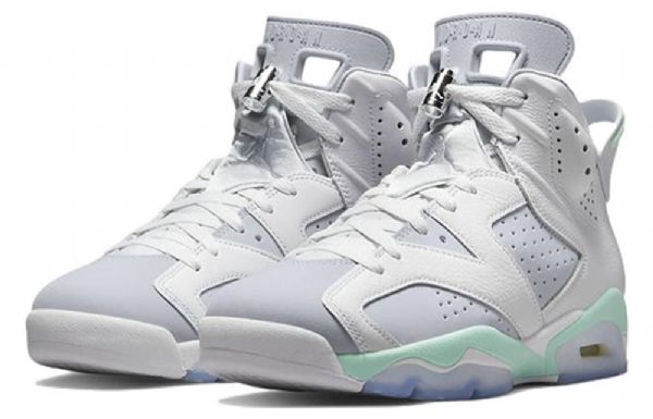 Nike Air Jordan 6 Retro Basketball Sko Til Damer Grå