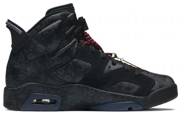 Nike Air Jordan 6 Retro Basketball Sko Til Damer Sort