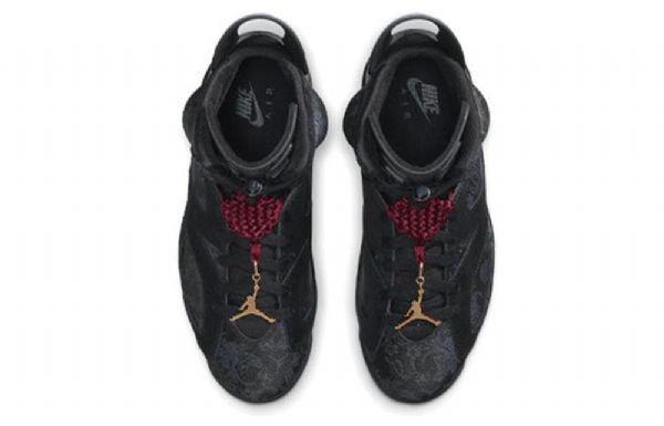 Nike Air Jordan 6 Retro Basketball Sko Til Damer Sort