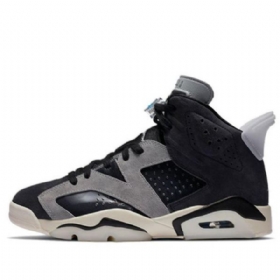 Nike Air Jordan 6 Retro Basketball Sko Til Damer Sort Grå