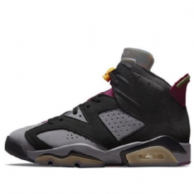 Nike Air Jordan 6 Retro Basketball Sko Til Mænd Bourgogne
