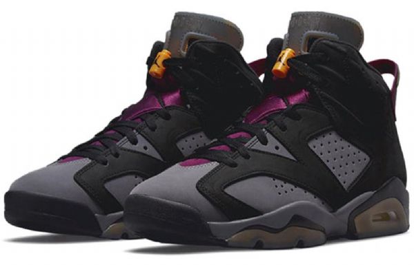 Nike Air Jordan 6 Retro Basketball Sko Til Mænd Bourgogne
