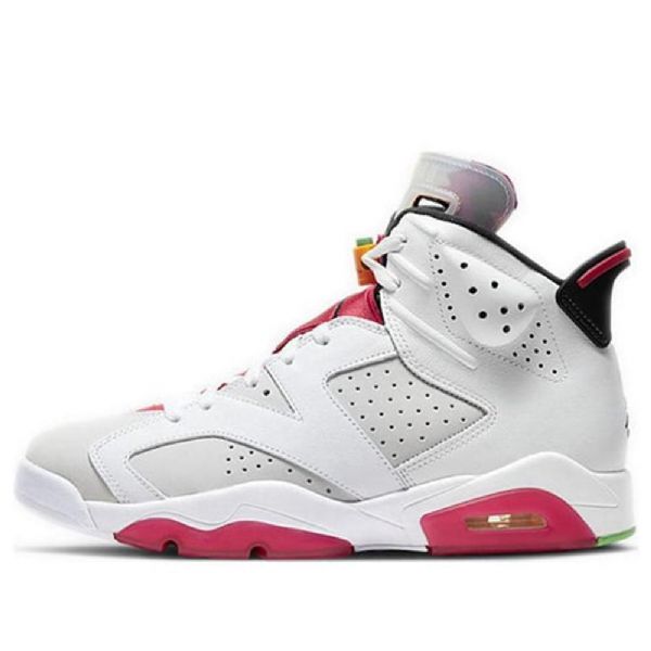 Nike Air Jordan 6 Retro Basketball Sko Til Mænd Grå Rød