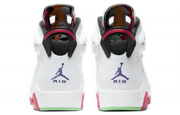 Nike Air Jordan 6 Retro Basketball Sko Til Mænd Grå Rød