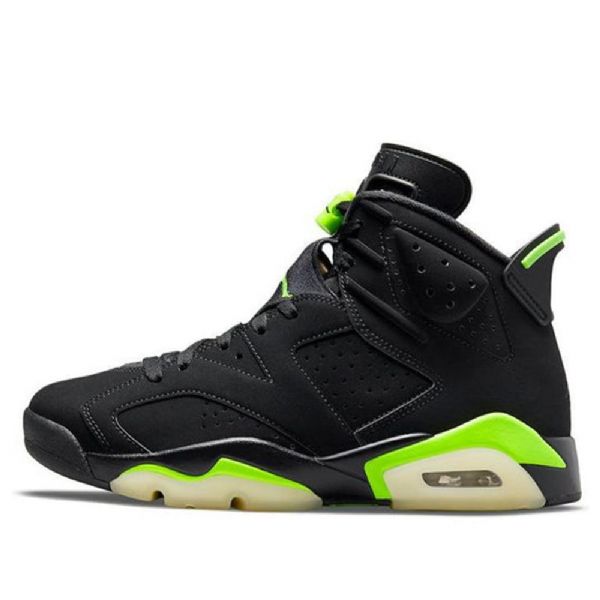 Nike Air Jordan 6 Retro Basketball Sko Til Mænd Grøn